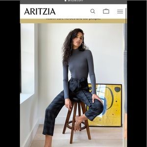 Wilfred tie front pant